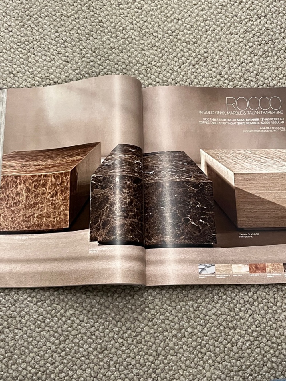 RH Restoration Hardware "Modern" Catalog - Like a Home Décor Coffee Table Book - Picture 9 of 13